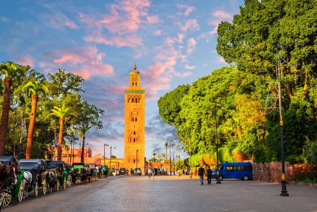 Medina of Marrakesh in Marrakech